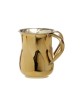 Stainless Steel Netilat Yadayim Wash Cup %96 Gold Wave | Wash Cups