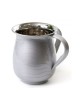 Stainless Steel Netilat Yadayim Wash Cup Wave Design White | Wash Cups