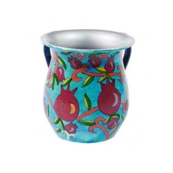 Yair Emanuel Hand Painted Metal Netilat Yadayim Wash Cu... | Wash Cups