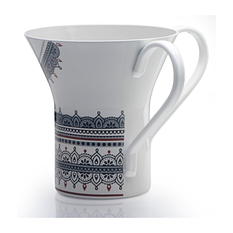 Dorit Judaica Netilat Yadayim Wash Cup Colorful Orienta... | Wash Cups