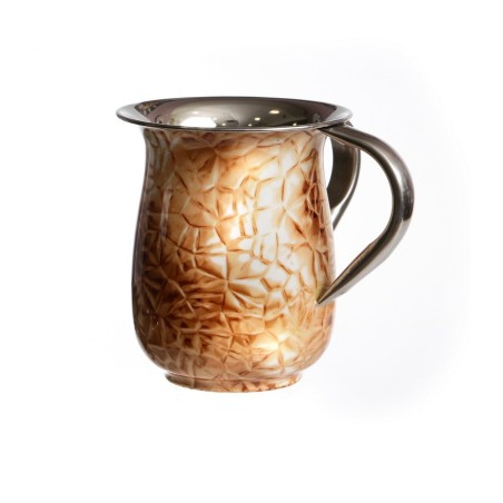 Stainless Steel Netilat Yadayim Wash Cup Mosaic Style %... | Wash Cups