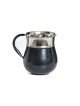 Aluminum Netilat Yadayim Wash Cup with Blue Textured De... | Wash Cups