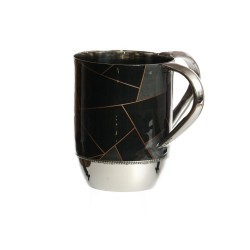 Stainless Steel Netilat Yadayim Wash Cup %96 Two Tone G... | Wash Cups