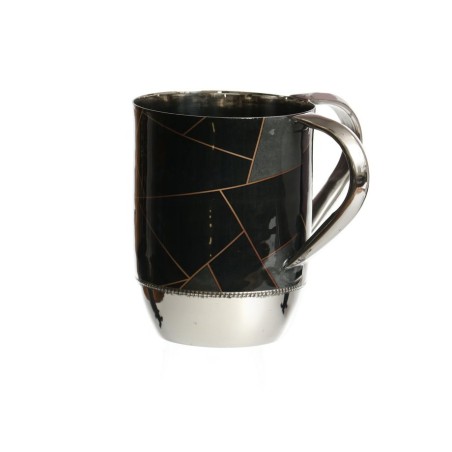 Stainless Steel Netilat Yadayim Wash Cup %96 Two Tone G... | Wash Cups