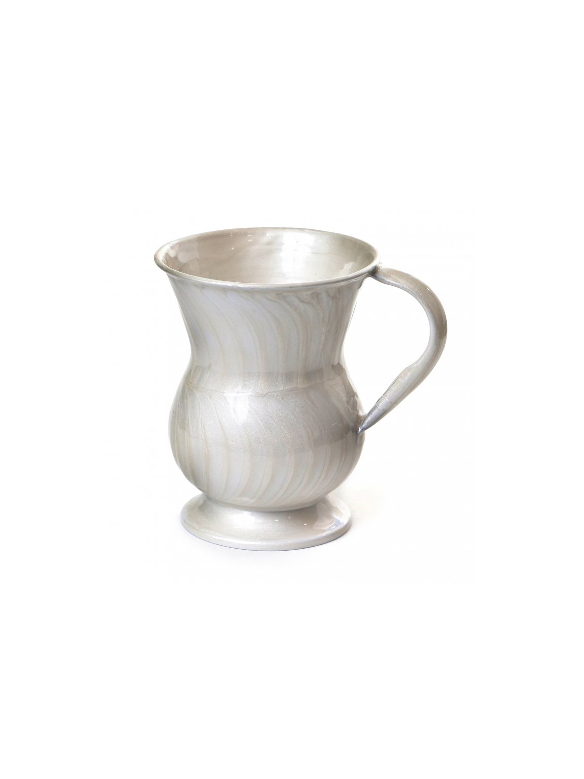 Stainless Steel Netilat Yadayim Wash Cup Hourglass Shap... | Wash Cups