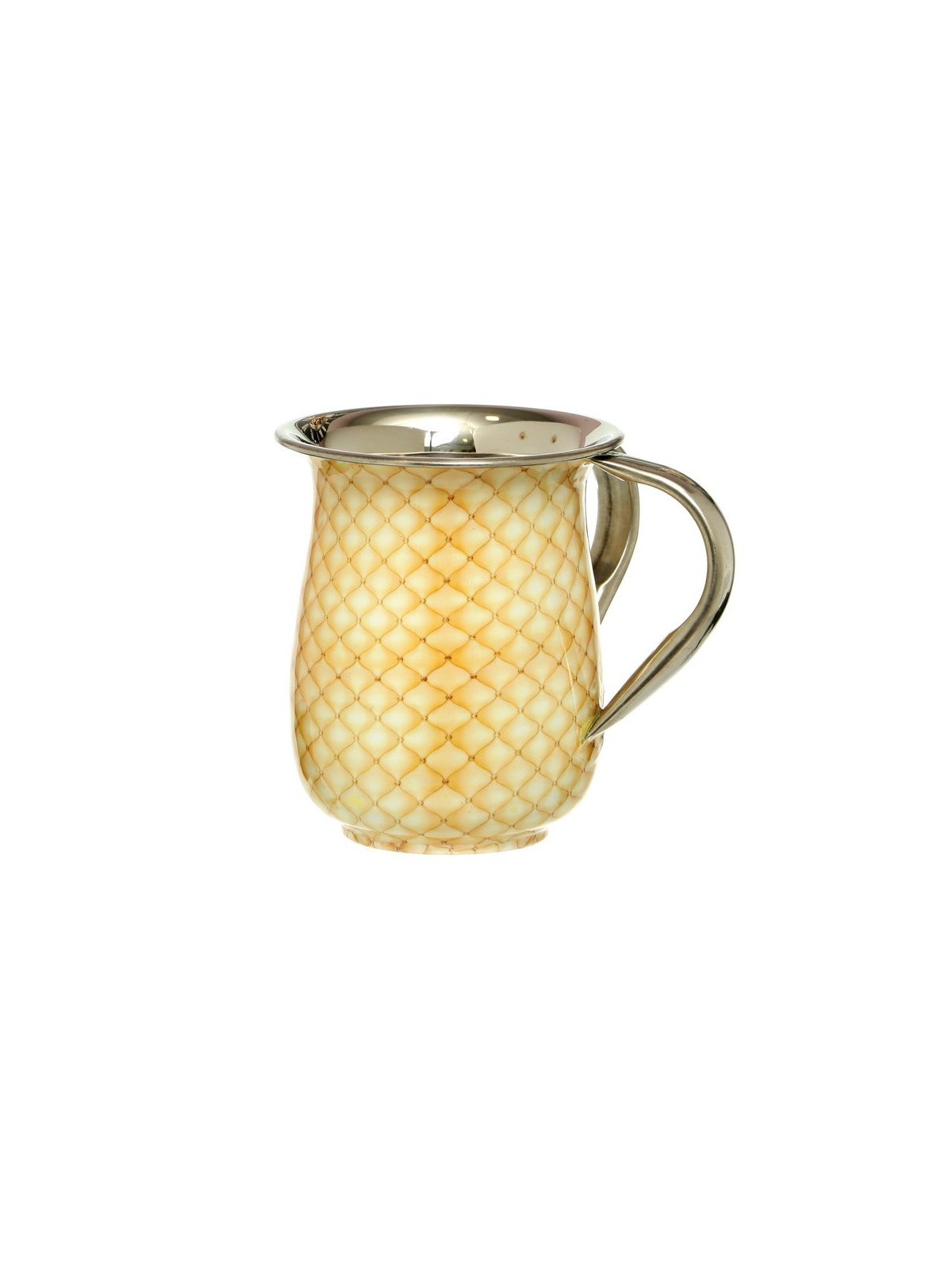 Stainless Steel Netilat Yadayim Wash Cup %96 Gold Diamo... | Wash Cups