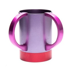 Yair Emanuel Wash Cup Natla with Words Al Netilat Yaday... | Wash Cups