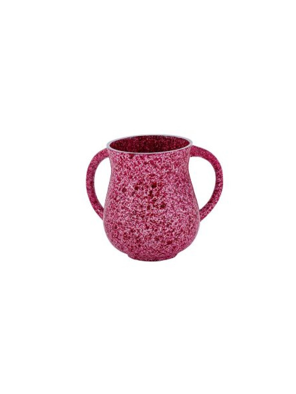 Yair Emanuel Faux Marble Netilat Yadayim Wash Cup Pink | Wash Cups