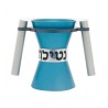 Avner Agayof Angular Anodized Aluminum Wash Cup Natla Teal | Wash Cups