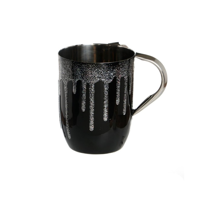 Stainless Steel Netilat Yadayim Wash Cup %96 Black with... | Wash Cups