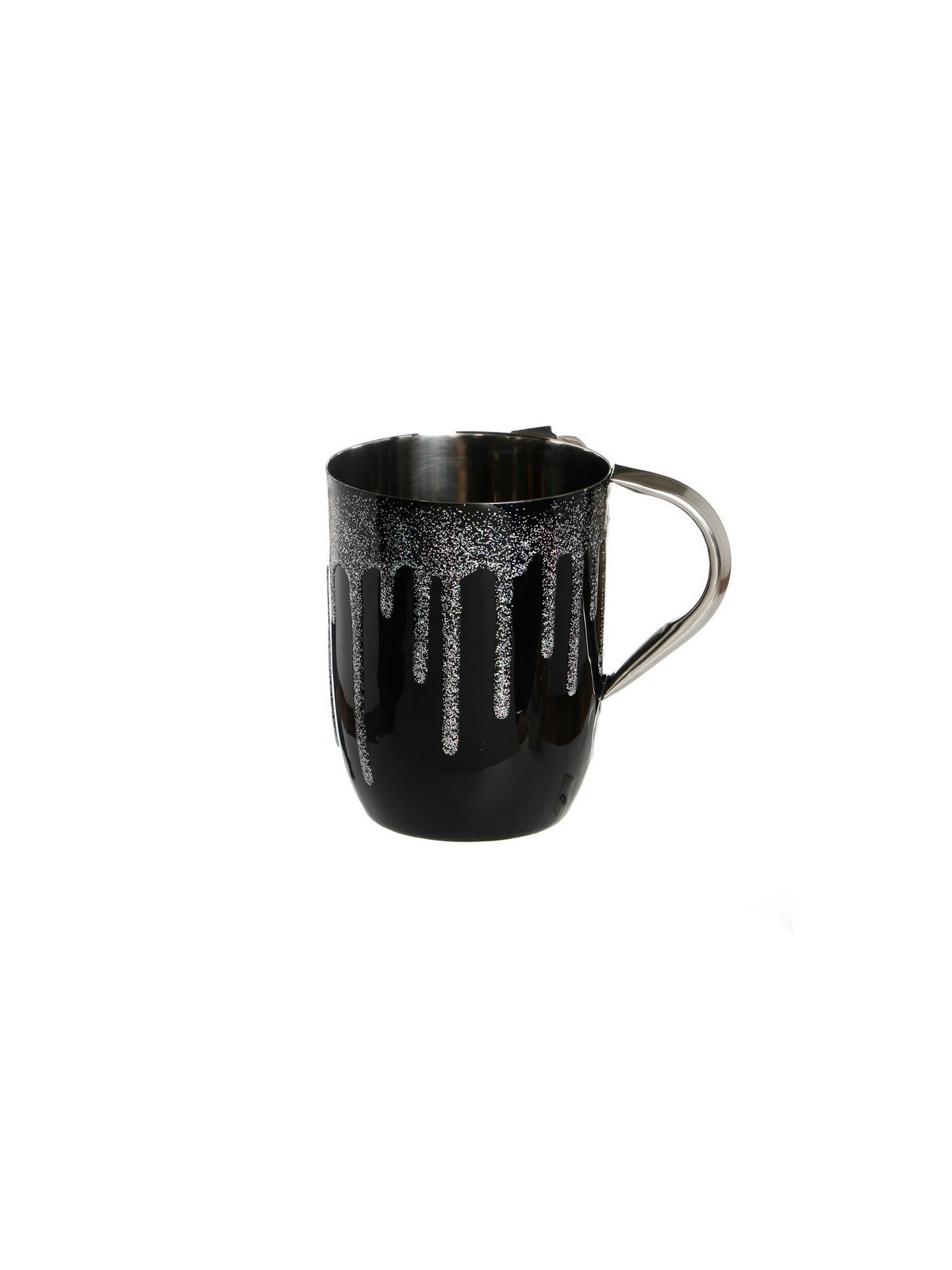 Stainless Steel Netilat Yadayim Wash Cup %96 Black with... | Wash Cups