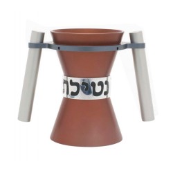 Avner Agayof Angular Anodized Aluminum Wash Cup Natla Red | Wash Cups