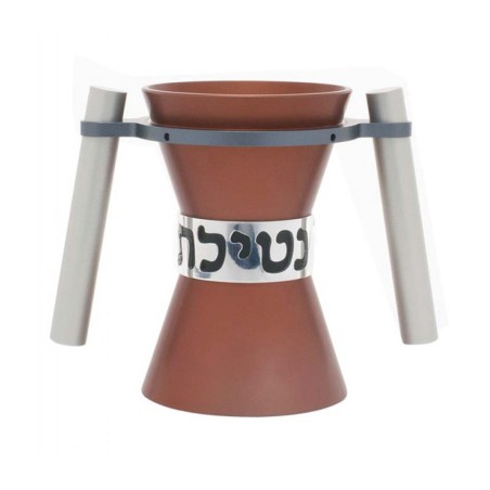 Avner Agayof Angular Anodized Aluminum Wash Cup Natla Red | Wash Cups