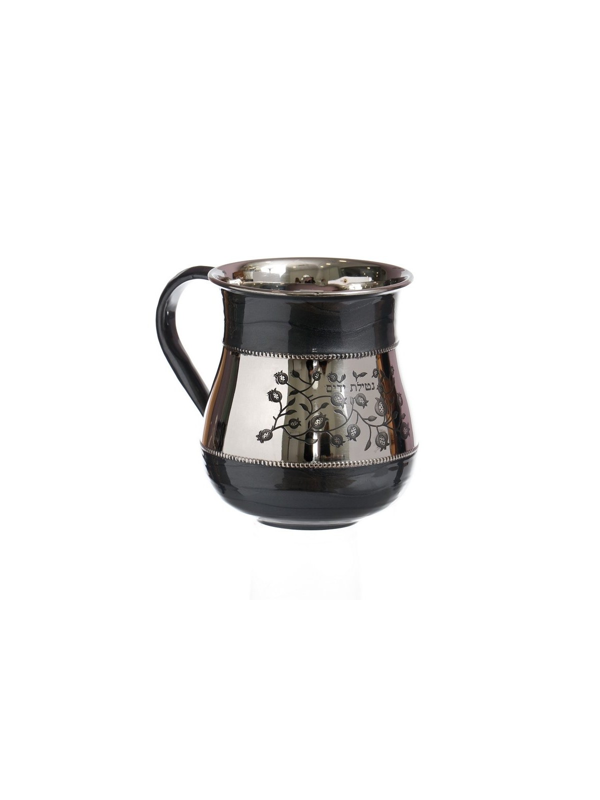 Stainless Steel Netilat Yadayim Wash Cup %96 Two Tone G... | Wash Cups