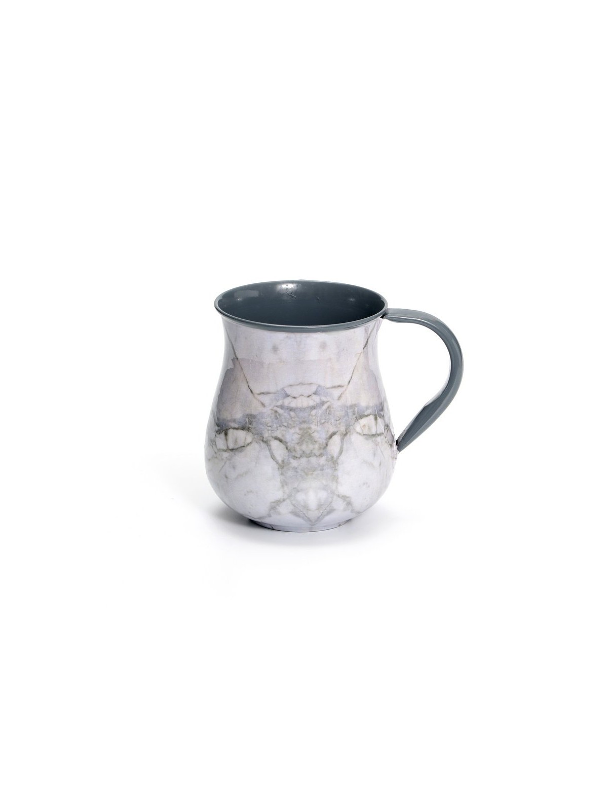 Stainless Steel Netilat Yadayim Wash Cup %96 White Marb... | Wash Cups