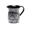 Stainless steel Netilat Yadayim Wash Cup Black Gray Design | Wash Cups