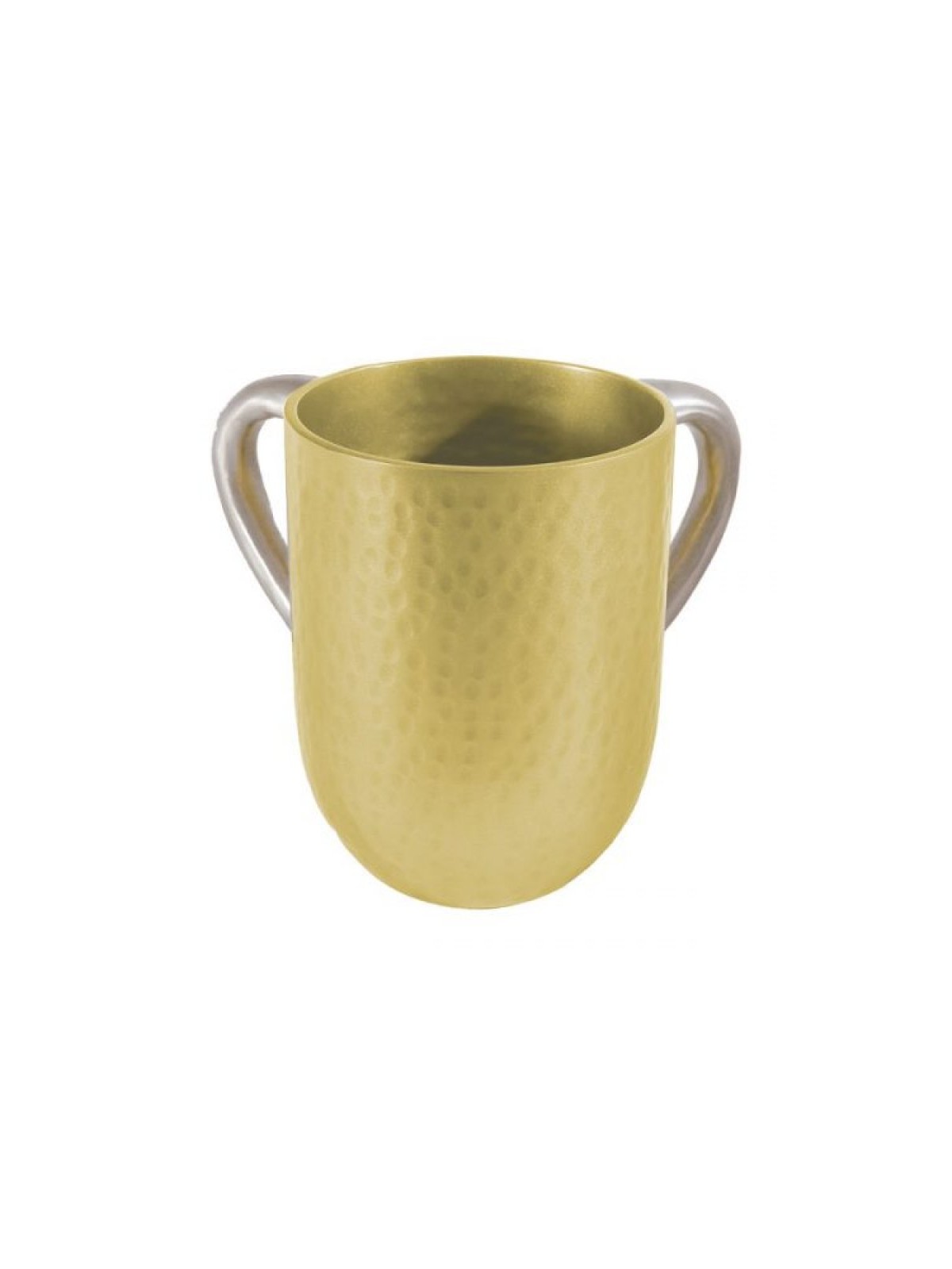 Yair Emanuel Hammered Aluminum Netilat Yadayim Wash Cup... | Wash Cups