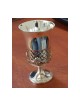 Six Decorative Small Kiddush Cups with Ma... | Jewish Gift from Israel