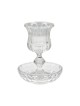 Crystal Glass Kiddush Cup and Tray  Decor... | Jewish Gift from Israel