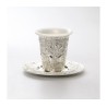 Silver Plated Kiddush Cup with Plastic In... | Jewish Gift from Israel