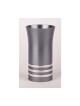 Kiddush Cup By Agayof Grey With Stripes | Kiddush Cups