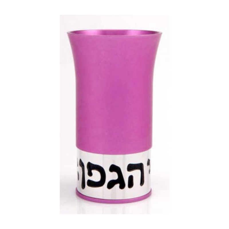 Hot Pink Kiddush Cup by Agayof | Fountains and Kiddush Cups by Agayof