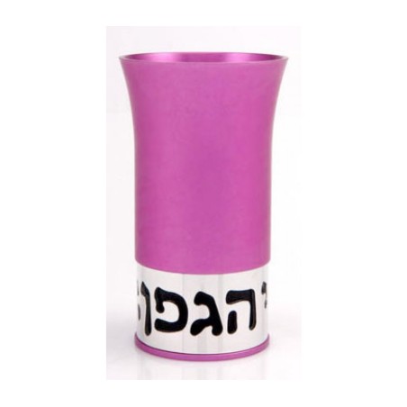 Hot Pink Kiddush Cup by Agayof | Fountains and Kiddush Cups by Agayof