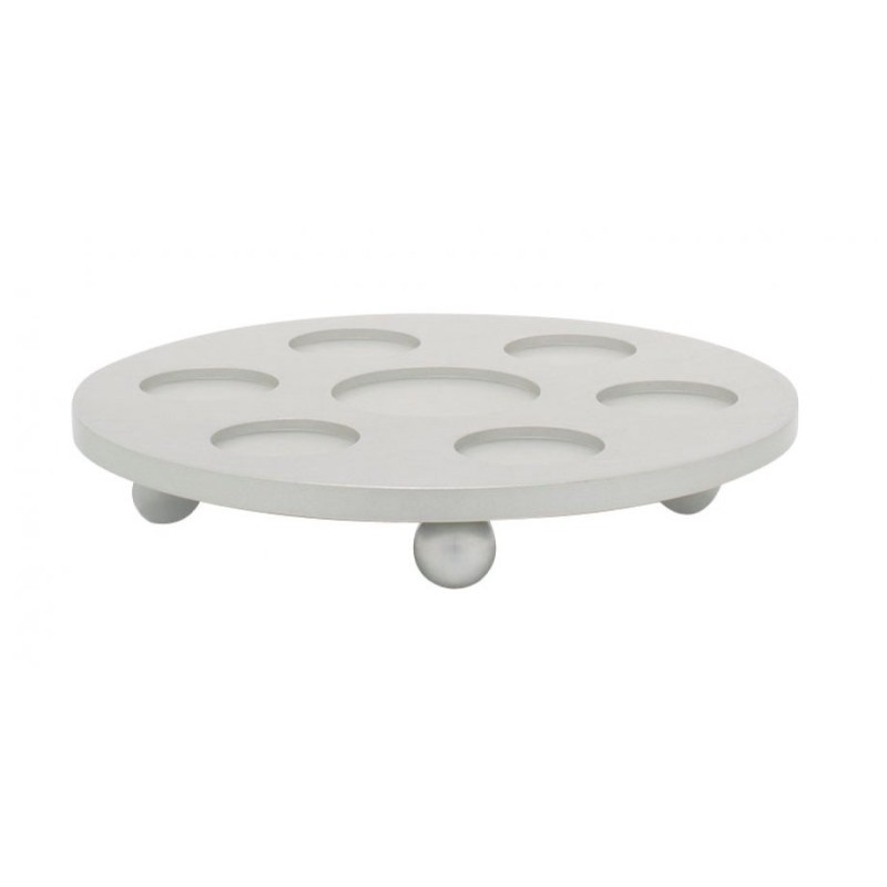 Kiddush Plate For Six Cups By Agayof | Kiddush Cups