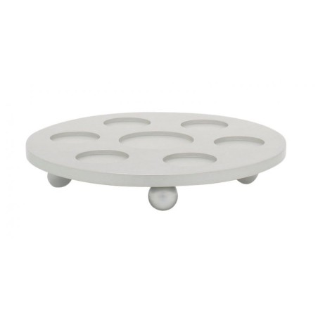 Kiddush Plate For Six Cups By Agayof | Kiddush Cups