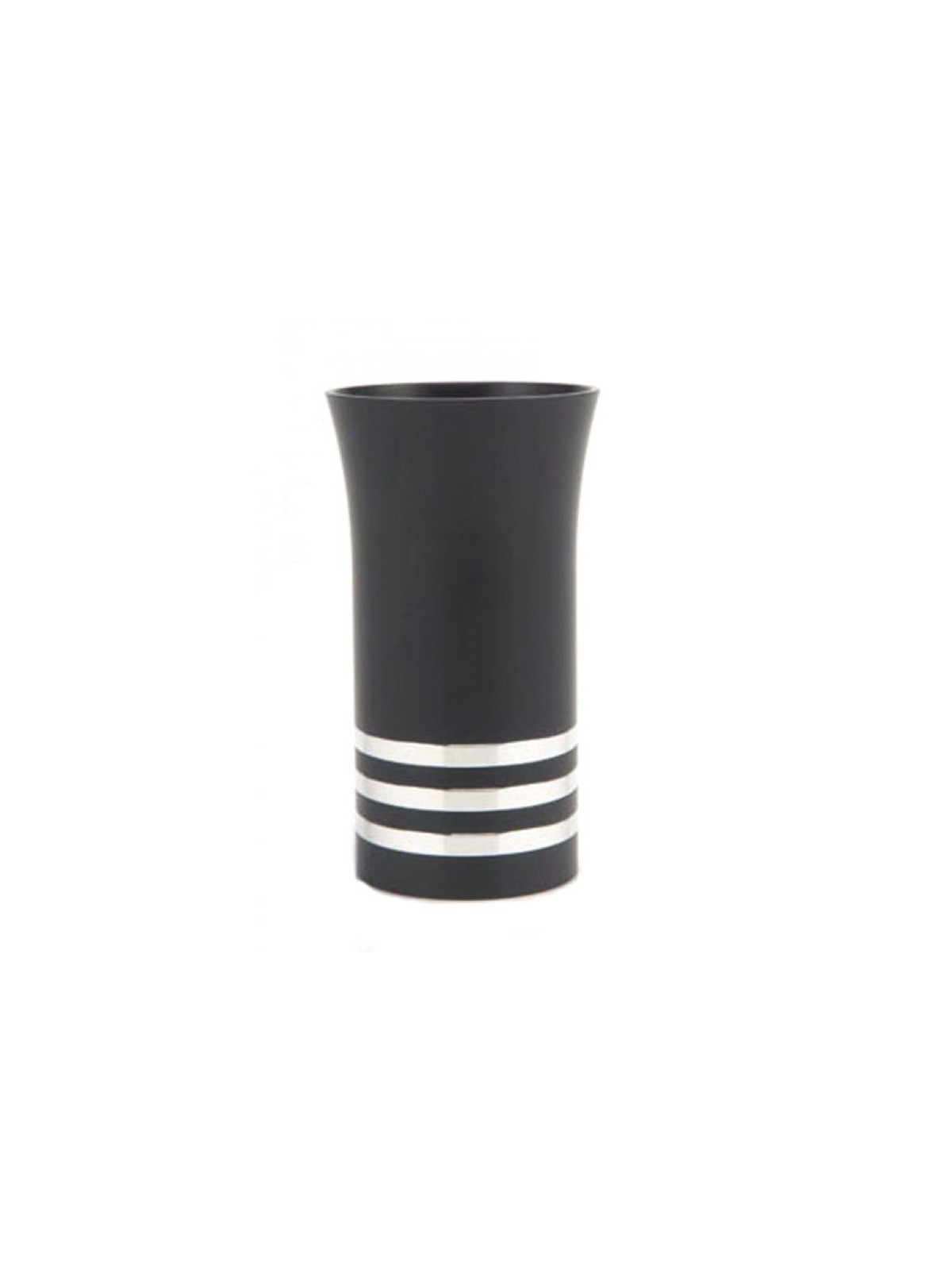 Black Silver Agayof Kiddush Cup | Fountains and Kiddush Cups by Agayof