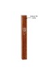 Classic Dark Brown Wood Mezuzah | Wood Mezuzah