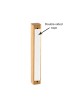 Light Brown Natural Wood Mezuzah Case | Wood Mezuzah