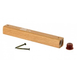 Light Brown Natural Wood Mezuzah Case | Wood Mezuzah