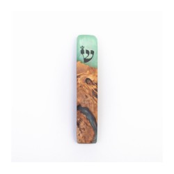 Eial Ovin Handmade Mezuzah Case Natural Olive Wood a... | Wood Mezuzah