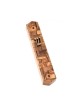 Mezuzah Case Olive Wood from Israel Choice of Lengths | Wood Mezuzah