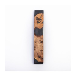Eial Ovin Handmade Mezuzah Case Natural Olive Wood a... | Wood Mezuzah