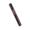 Dark Brown Wood Rounded Mezuzah Case with Bronze Pew... | Wood Mezuzah