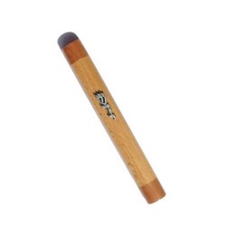 Two Tone Brown Wood Rounded Mezuzah Case %96 Divine ... | Wood Mezuzah