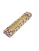 Wood Mezuzah Case with Mosaic Design %96 Purple and ... | Wood Mezuzah