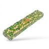 Wood Mezuzah Case with Mosaic Design Green and Yello... | Wood Mezuzah
