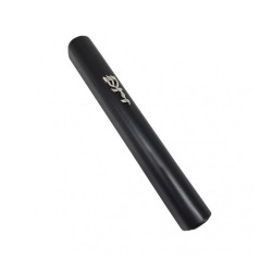 Black Wood Rounded Mezuzah Case Divine Name Letters ... | Wood Mezuzah