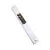 White Wood Mezuzah Case Decorative Pewter Plaque wit... | Wood Mezuzah