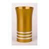 Gold Silver Color Kiddush Cup by Agayof | Kiddush Cups
