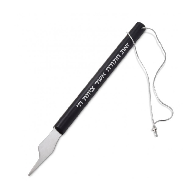 Adi Sidler Contemporary Torah Pointer Etched Hebre... | Torah Pointers