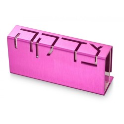 Adi Sidler Contemporary Anodized Aluminum Charity ... | Tzedakah boxes