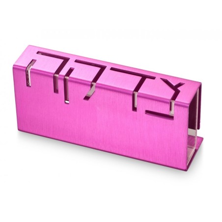 Adi Sidler Contemporary Anodized Aluminum Charity ... | Tzedakah boxes