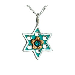 Star of David pendant by Ester Shahaf | Necklaces by Esther Shahaf