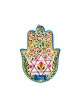 Hamsa Plaque for Wall or Table Flowers Star of ... | Table Decorations