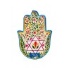 Hamsa Plaque for Wall or Table Flowers Star of ... | Table Decorations