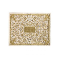 Yair Emanuel Full Embroidery Challah Cover Flowers... | Challah Covers